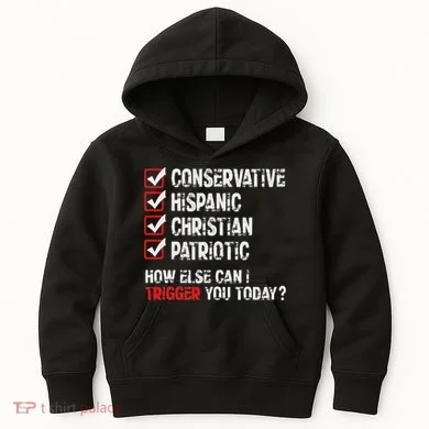 Hispanic Conservative Trigger Kids Hoodie