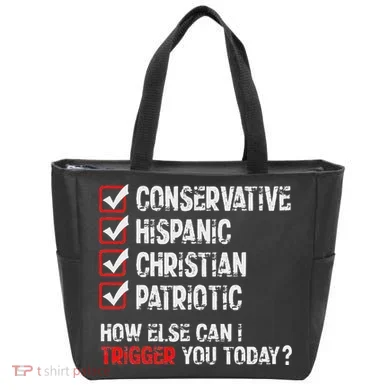 Hispanic Conservative Trigger Tote Bag