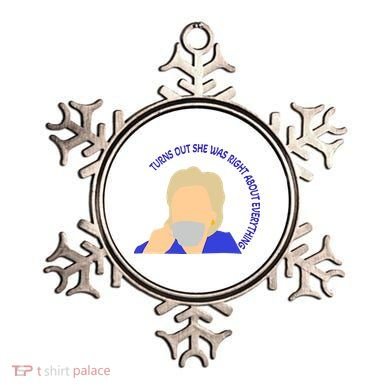 Hillary Clinton Turns Out She Was Right About Everything Ornament