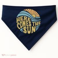 Here Comes The Sun USA-Made Doggie Bandana thumb 0