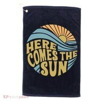 Here Comes The Sun Golf Towel thumb 0