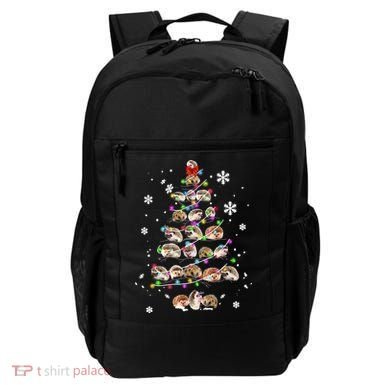 Hedgehog Christmas Tree Backpack