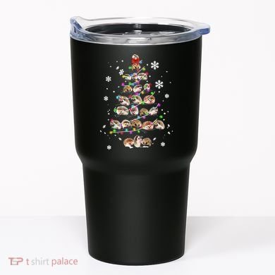 Hedgehog Christmas Tree Tumbler