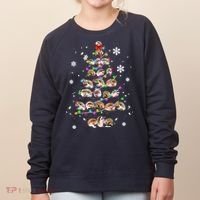Hedgehog Christmas Tree Women's Sweatshirt thumb 0