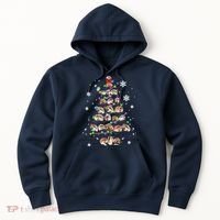 Hedgehog Christmas Tree Hoodie thumb 0
