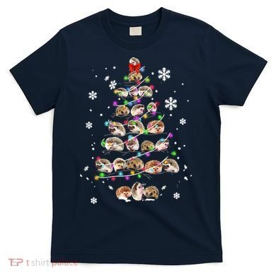 Hedgehog Christmas Tree T-Shirt