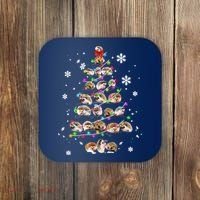 Hedgehog Christmas Tree Coaster thumb 0