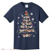 Hedgehog Christmas Tree Kids T-Shirt thumb 0