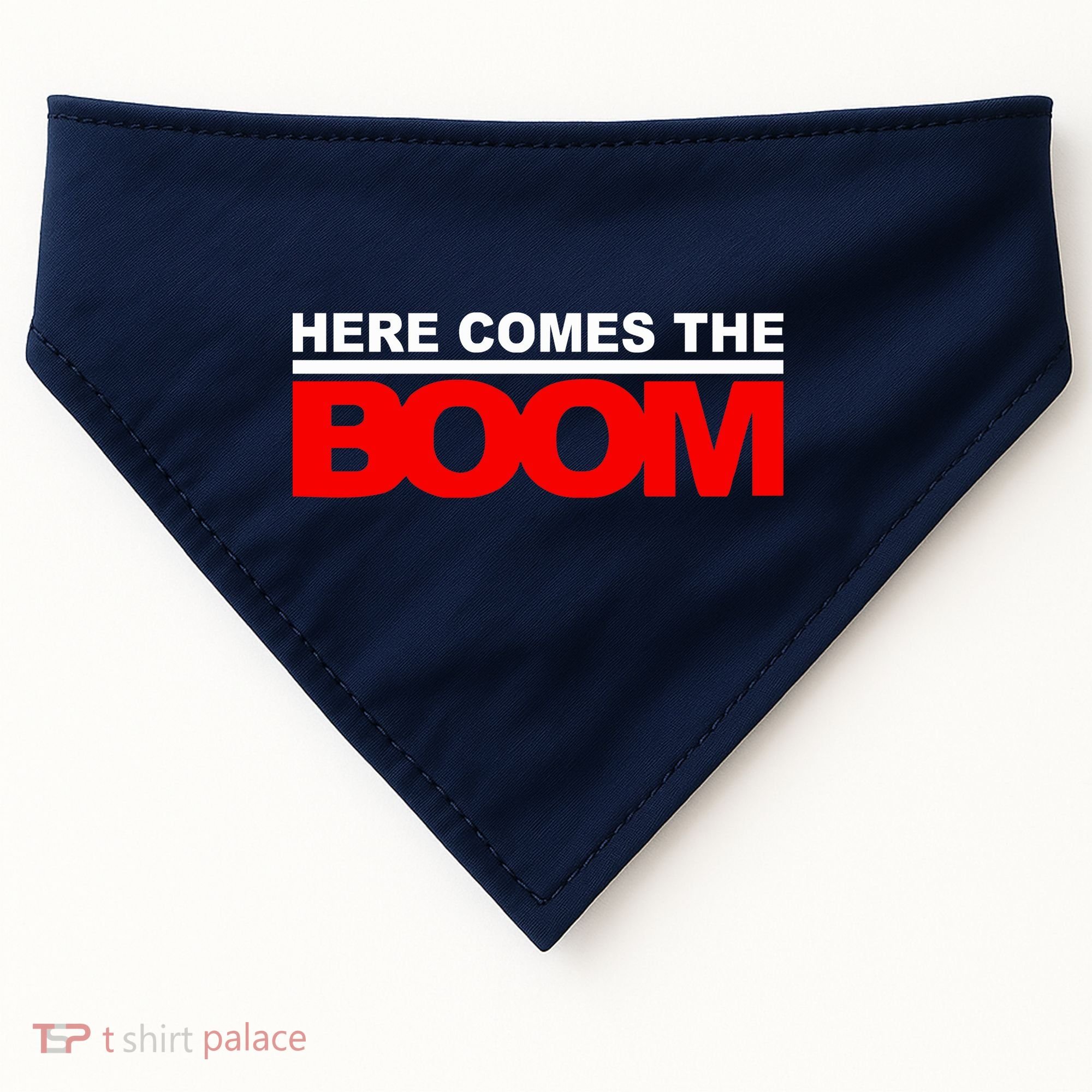 Here Comes The Boom USA-Made Doggie Bandana