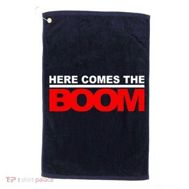 Here Comes The Boom Golf Towel