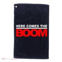 Here Comes The Boom Golf Towel thumb 0