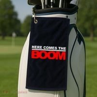 Here Comes The Boom Golf Towel thumb 2