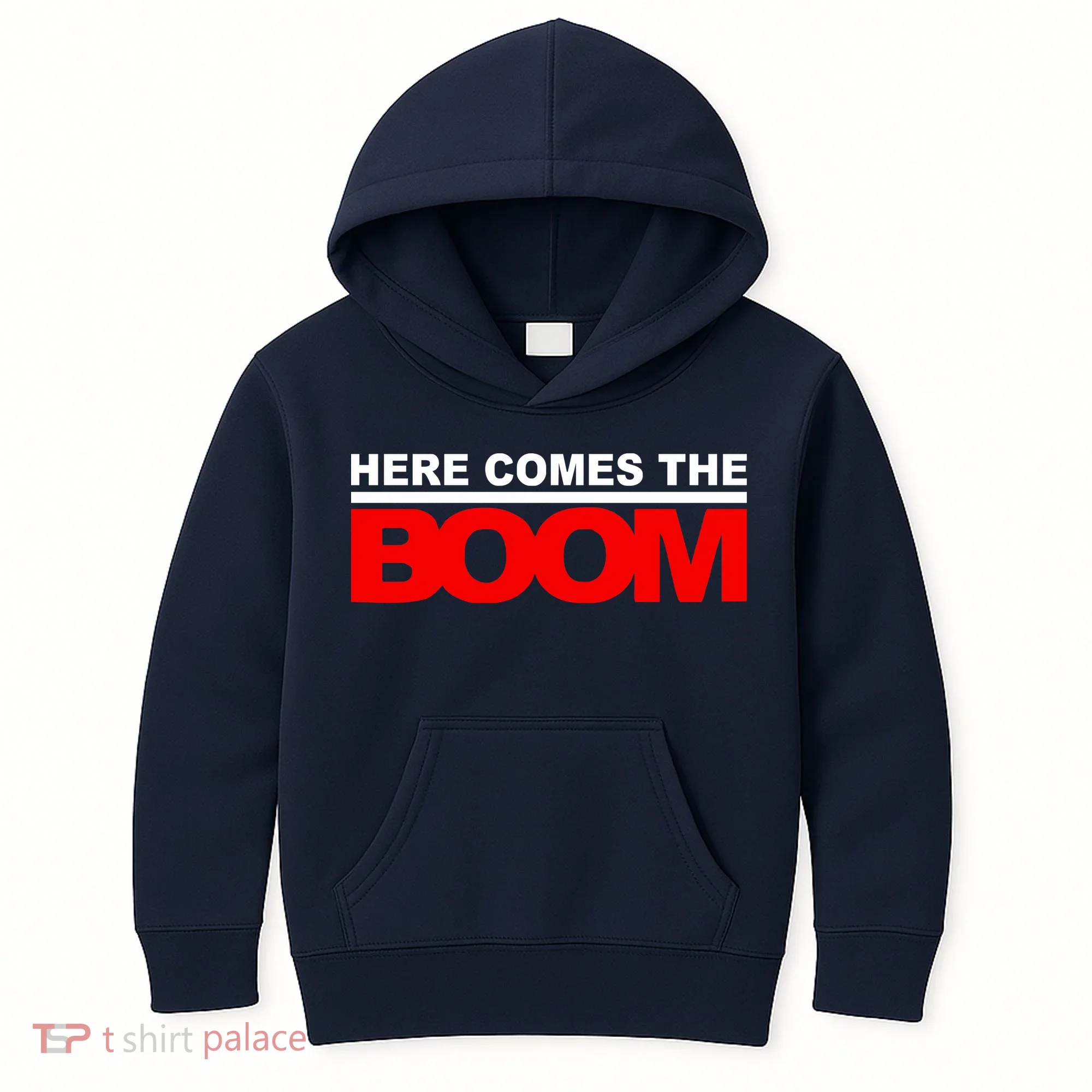 Here Comes The Boom Kids Hoodie