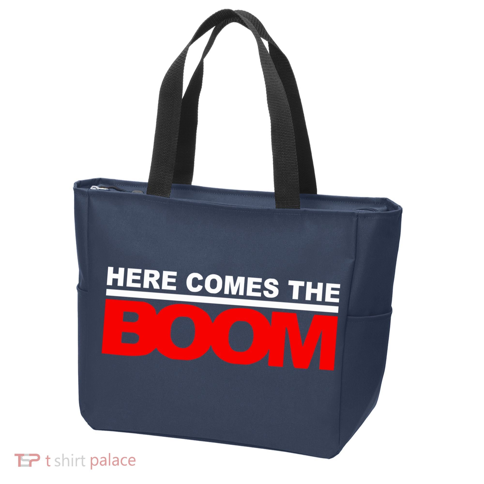 Here Comes The Boom Tote Bag