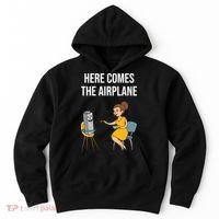Here Comes The Airplane Hoodie thumb 0