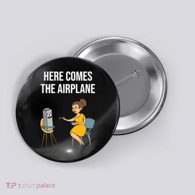 Here Comes The Airplane Button