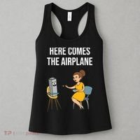 Here Comes The Airplane Women's Tank Top thumb 3