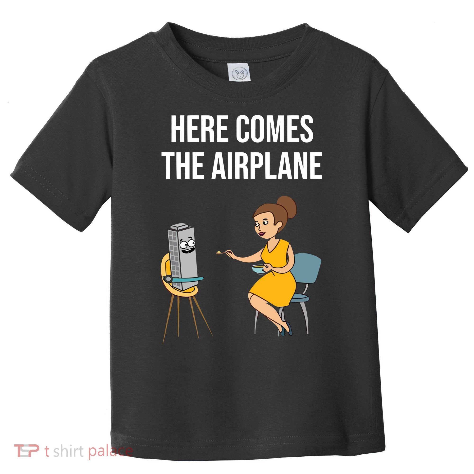 Here Comes The Airplane Toddler T-Shirt