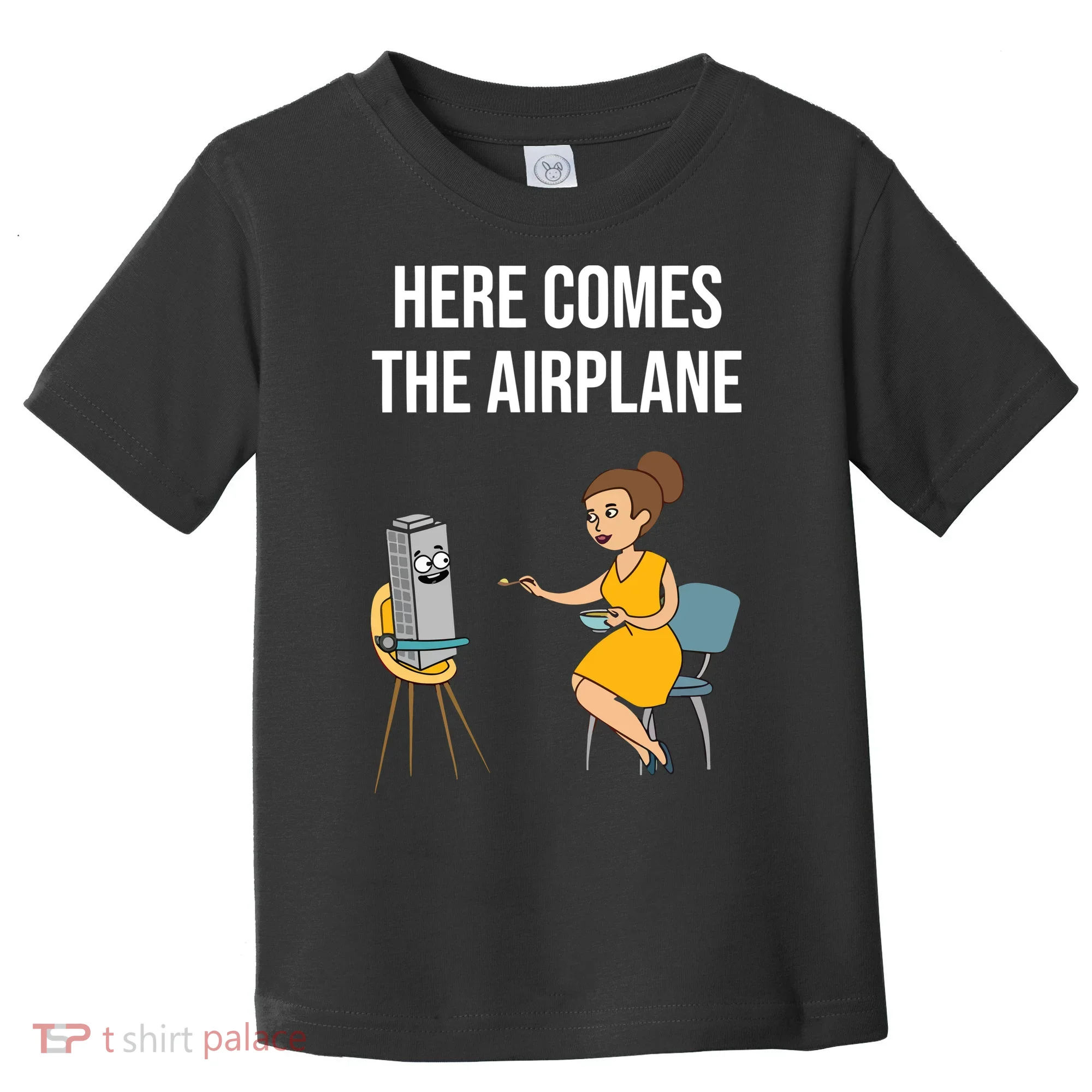 Here Comes The Airplane Toddler T-Shirt