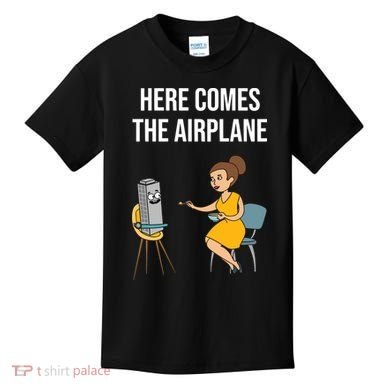 Here Comes The Airplane Kids T-Shirt