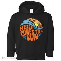 Here Comes The Sun Retro Summer Toddler Hoodie thumb 0