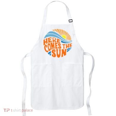 Here Comes The Sun Retro Summer Apron