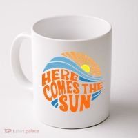 Here Comes The Sun Retro Summer Coffee Mug thumb 0
