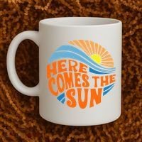 Here Comes The Sun Retro Summer Coffee Mug thumb 2