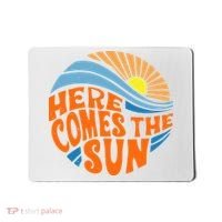 Here Comes The Sun Retro Summer Mousepad thumb 0