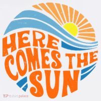Here Comes The Sun Retro Summer Mousepad thumb 1