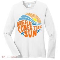 Here Comes The Sun Retro Summer Women's Long Sleeve Shirt thumb 0