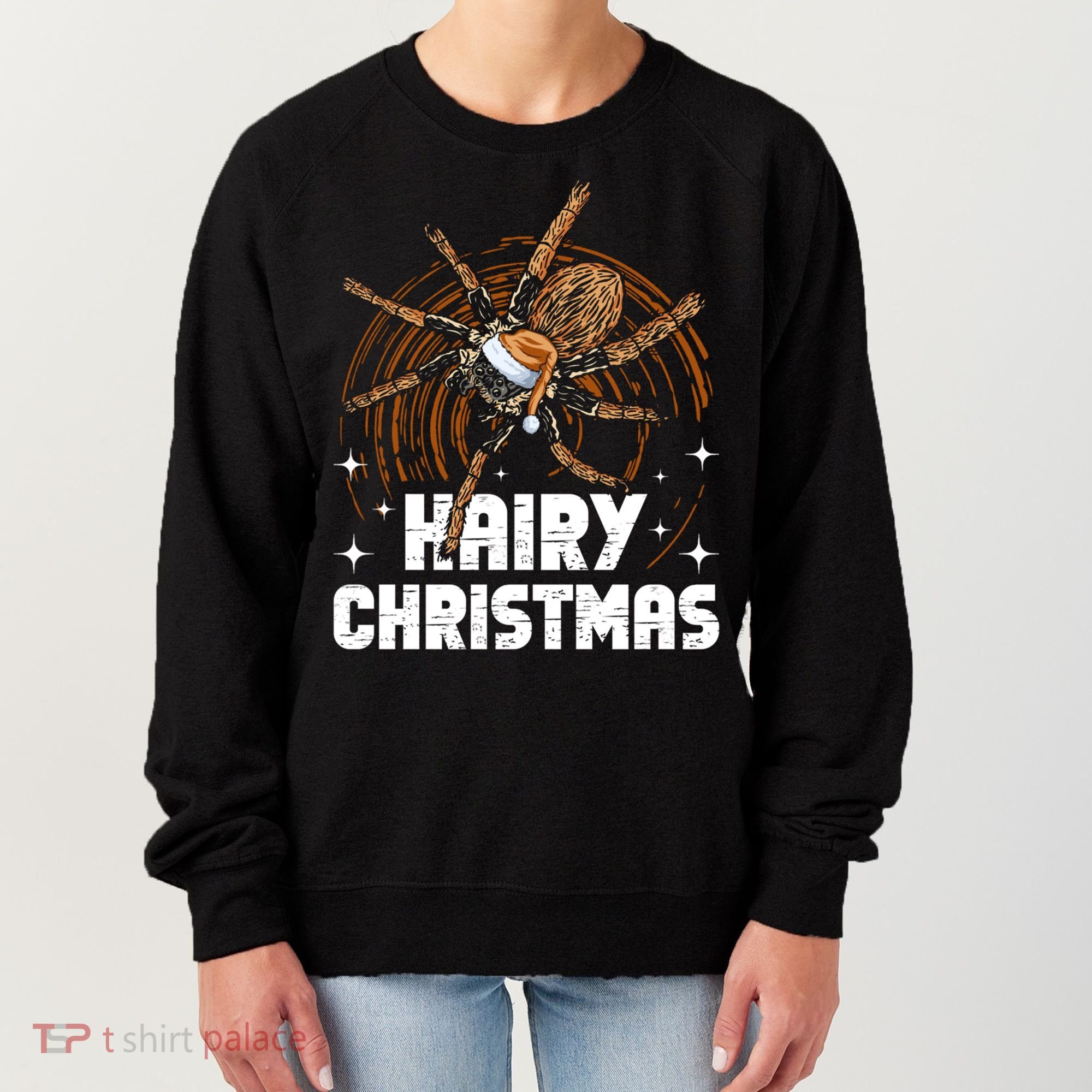 Hairy Christmas Tarantula Owner Cute Gift Women's Sweatshirt