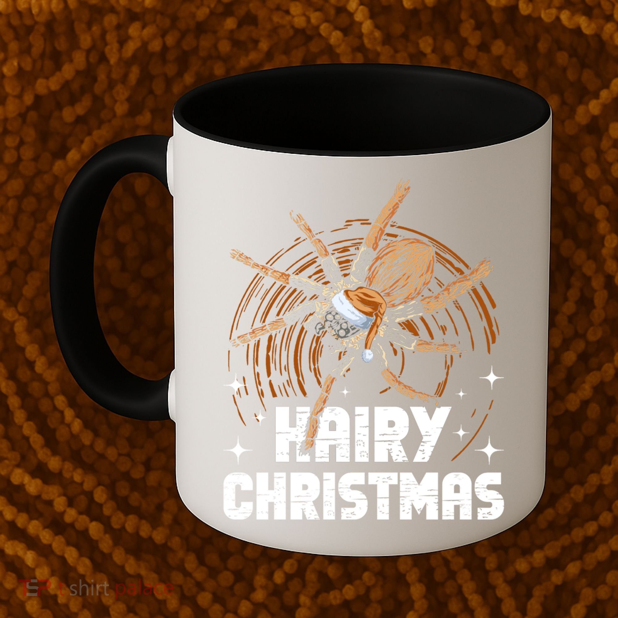 Hairy Christmas Tarantula Owner Cute Gift Coffee Mug