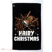 Hairy Christmas Tarantula Owner Cute Gift Golf Towel thumb 0