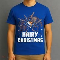 Hairy Christmas Tarantula Owner Cute Gift T-Shirt thumb 3