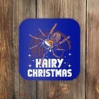 Hairy Christmas Tarantula Owner Cute Gift Coaster thumb 0