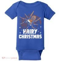 Hairy Christmas Tarantula Owner Cute Gift Baby Bodysuit thumb 0