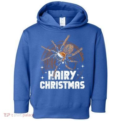 Hairy Christmas Tarantula Owner Cute Gift Toddler Hoodie