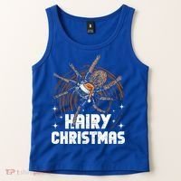 Hairy Christmas Tarantula Owner Cute Gift Tank Top thumb 2