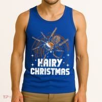 Hairy Christmas Tarantula Owner Cute Gift Tank Top thumb 3