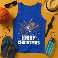 Hairy Christmas Tarantula Owner Cute Gift Tank Top thumb 4