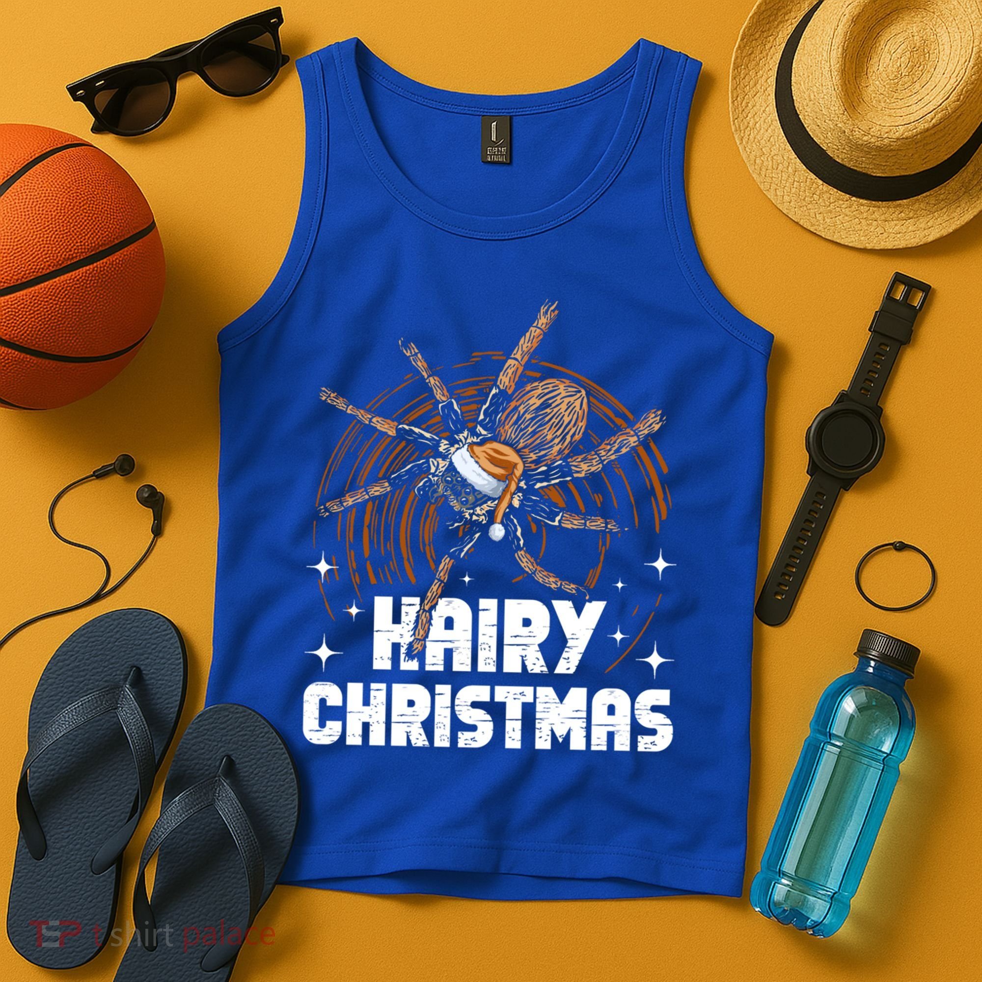 Hairy Christmas Tarantula Owner Cute Gift Tank Top