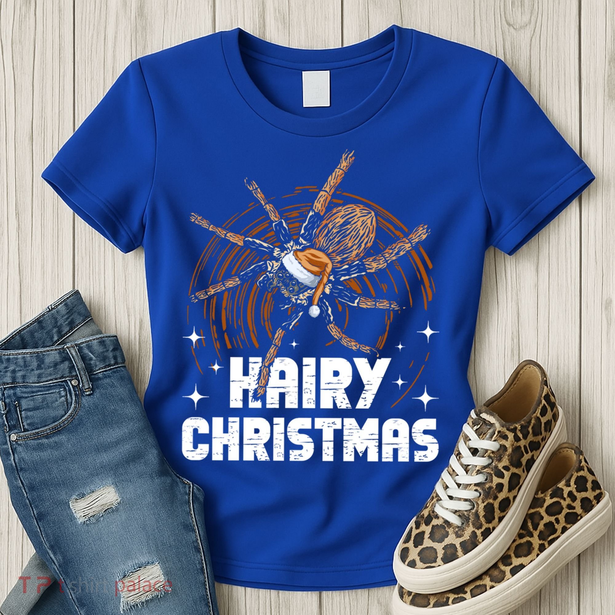 Hairy Christmas Tarantula Owner Cute Gift Women's T-Shirt