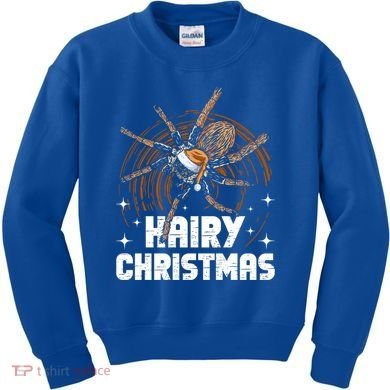 Hairy Christmas Tarantula Owner Cute Gift Kids Sweatshirt