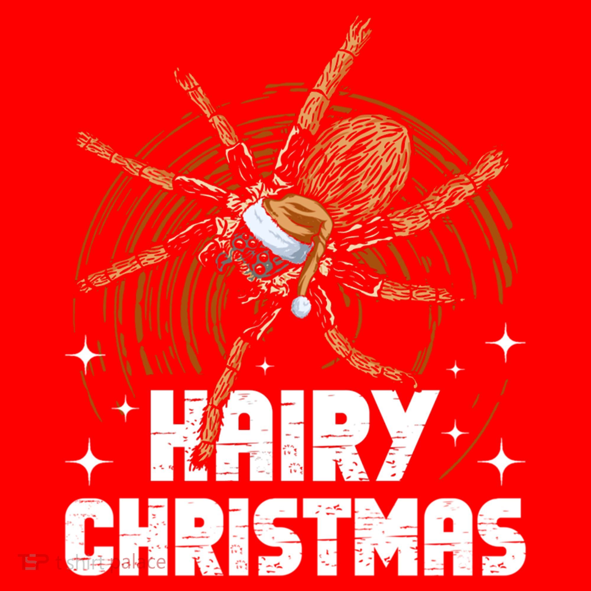 Hairy Christmas Tarantula Owner Cute Gift Santa Hat