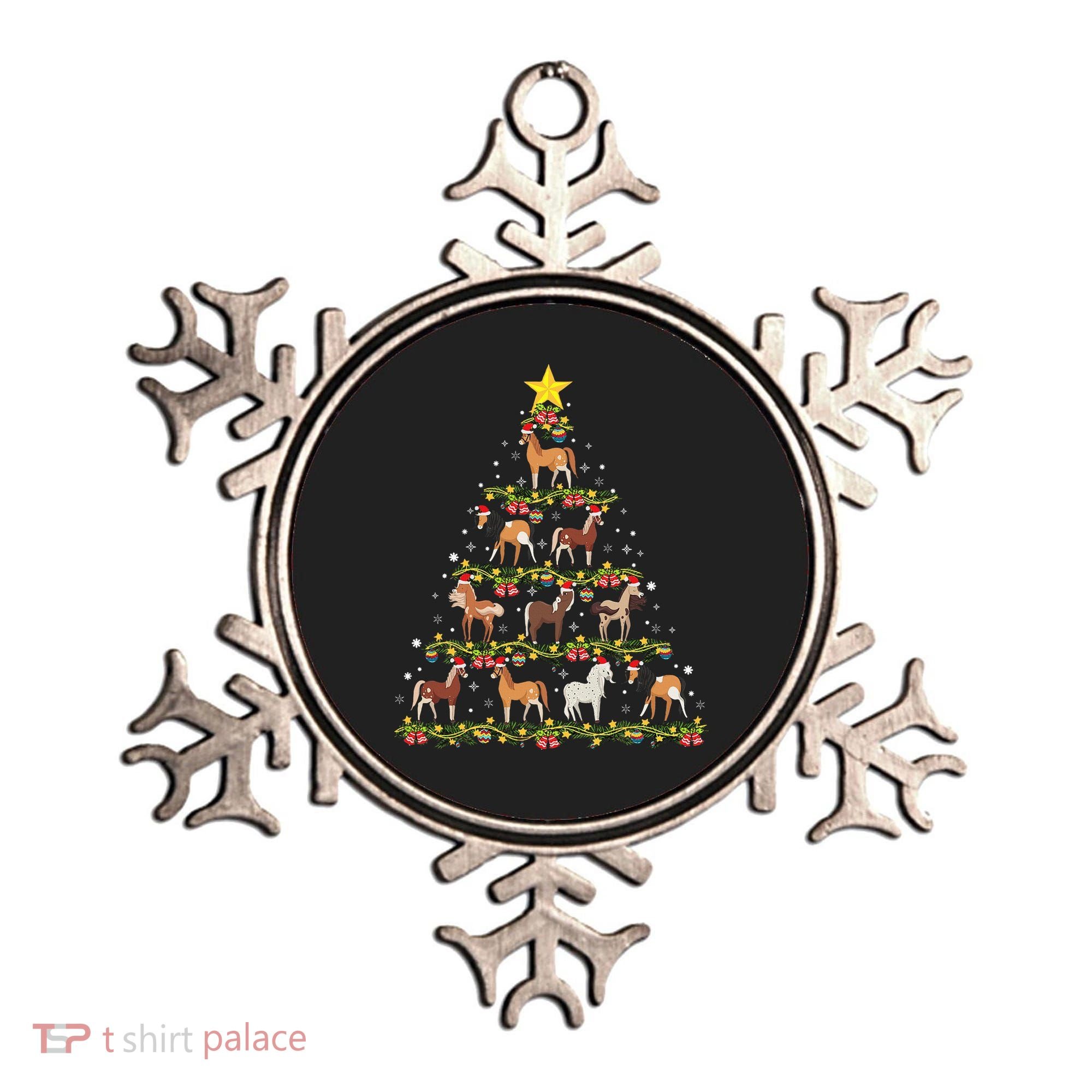 Horses Christmas Tree Horse Xmas Ornaments Ornament