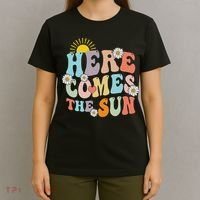 Here Comes The Sun Summer Vacation Beach Family Matching T-Shirt thumb 4