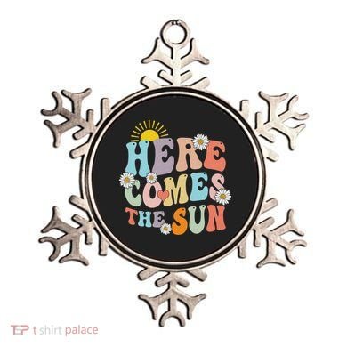 Here Comes The Sun Summer Vacation Beach Family Matching Ornament