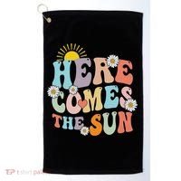 Here Comes The Sun Summer Vacation Beach Family Matching Golf Towel thumb 0