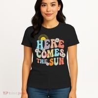 Here Comes The Sun Summer Vacation Beach Family Matching Women's T-Shirt thumb 4